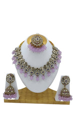 Mirror Necklace earring with Mangtika in Hamburg