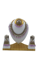 Mirror Necklace earring with Mangtika in Hamburg