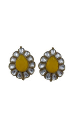 Kundan Stud Earring in Dresden