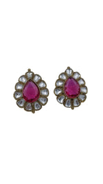 Kundan Stud Earring in Dresden