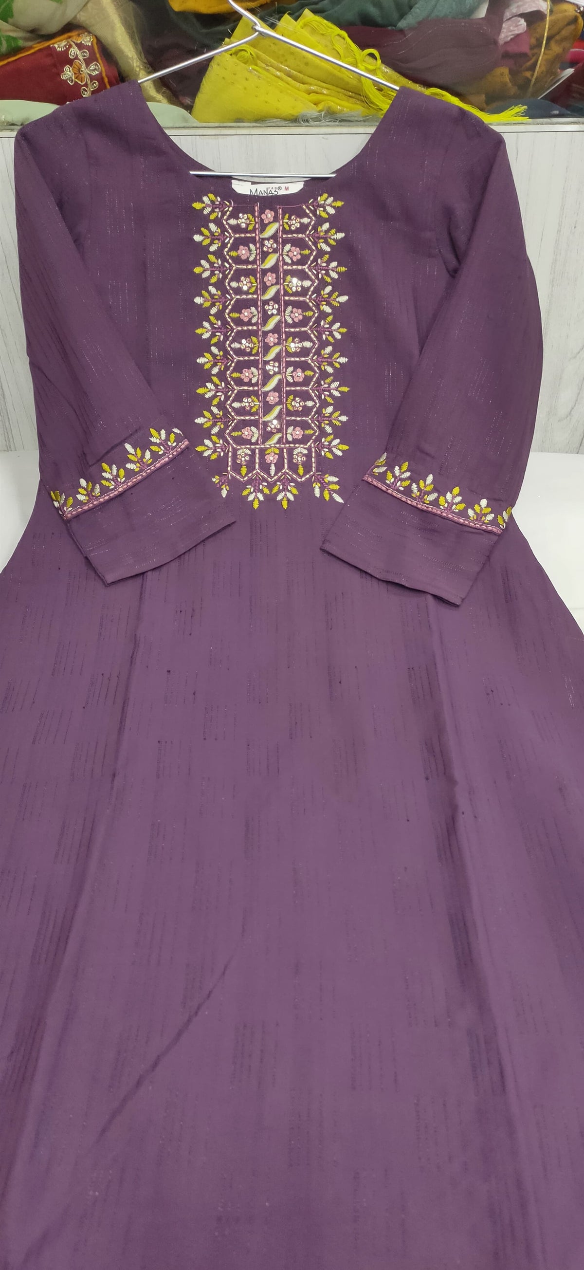 Cotton Rayon handwork and embroidery Kurti in Netherland
