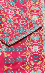 Dark Pink A-line printed kurti in Munich