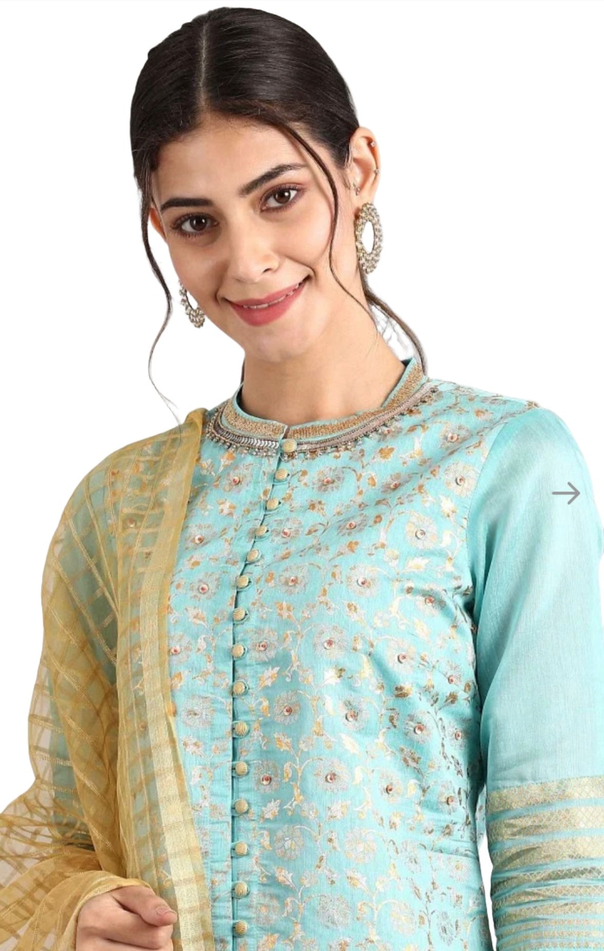 Blue-round-neck-kurta-set in Berlin