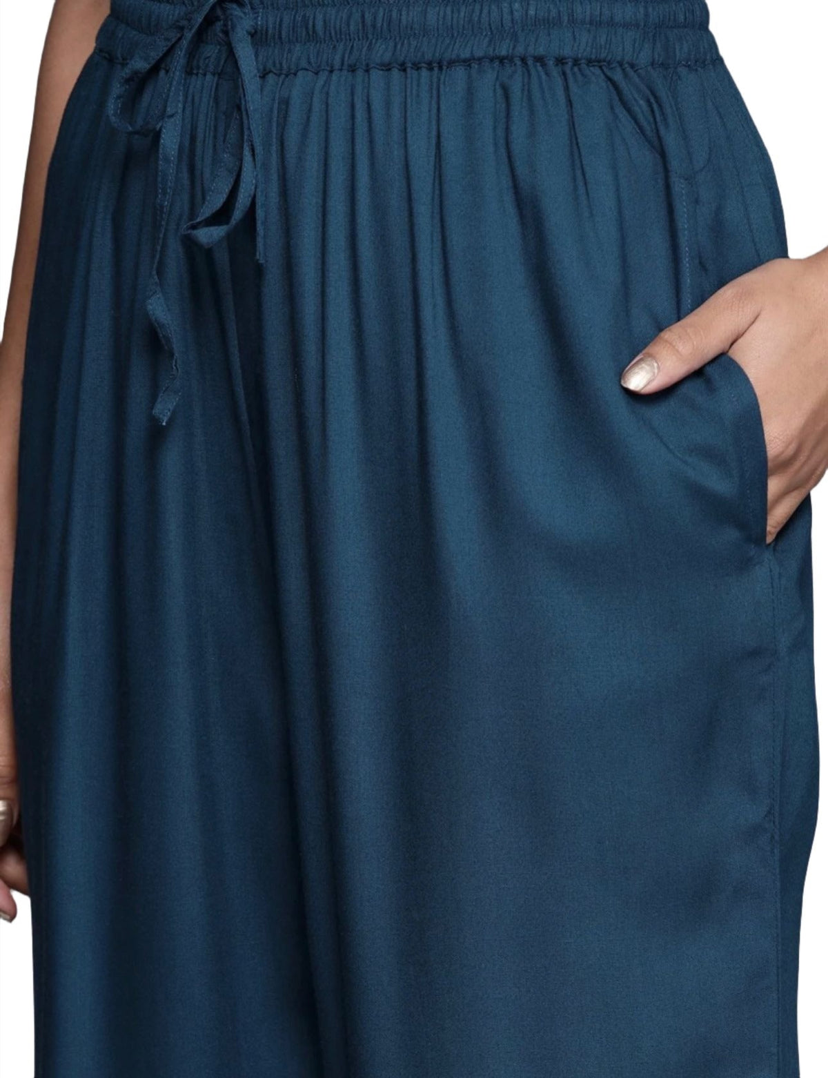 Woven viscose Rayon kurta Plazzo set in Munich