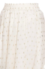 Ivory Printed kurta flared plazzo dupatta set in Munich