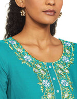 Cotton solid Round Neck  kurta  set in berlin Namma Markt