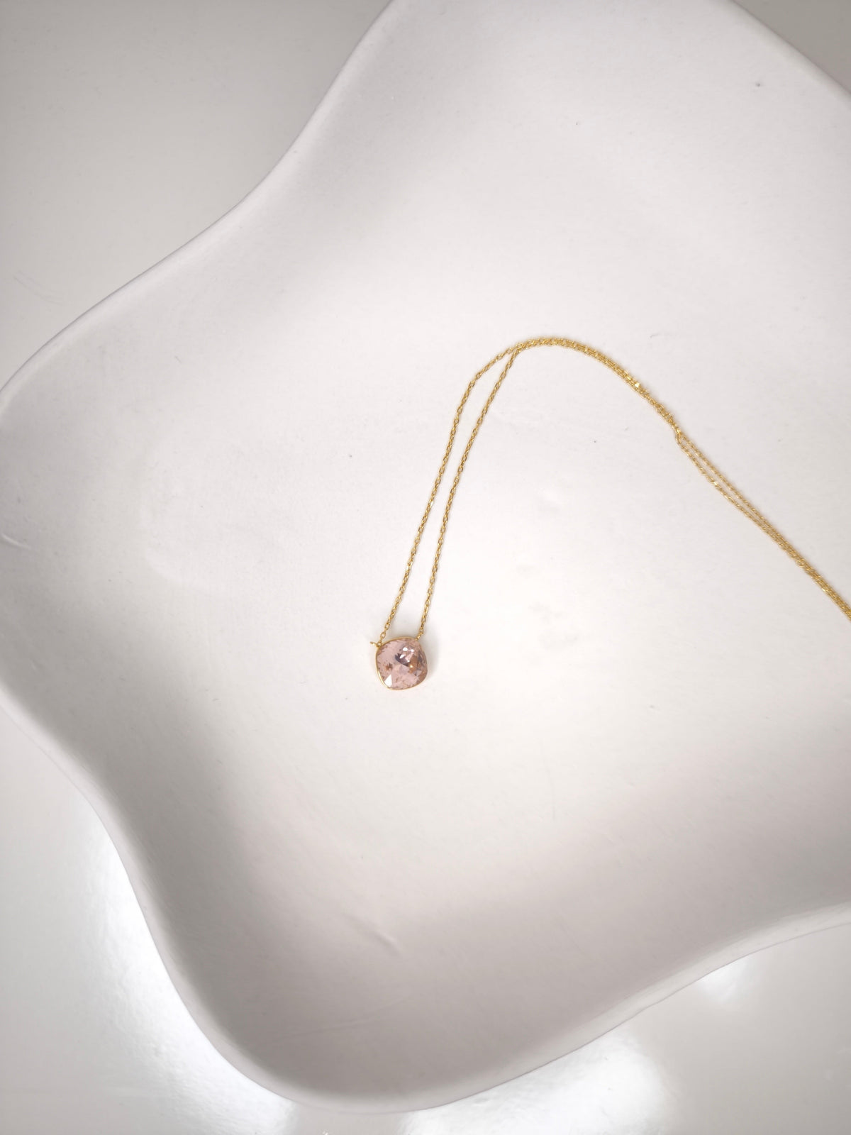 Halskette mit  Swarovski® Kristallen- Rosé DELIGHT SPRING