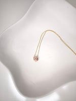Halskette mit  Swarovski® Kristallen- Rosé DELIGHT SPRING