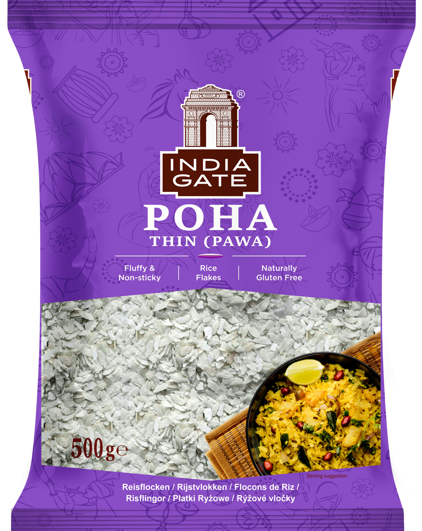 India Gate Rice Flakes / Powa thin 500g