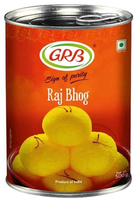 GRB Rajbhog 500g Tin (Ready to Eat)