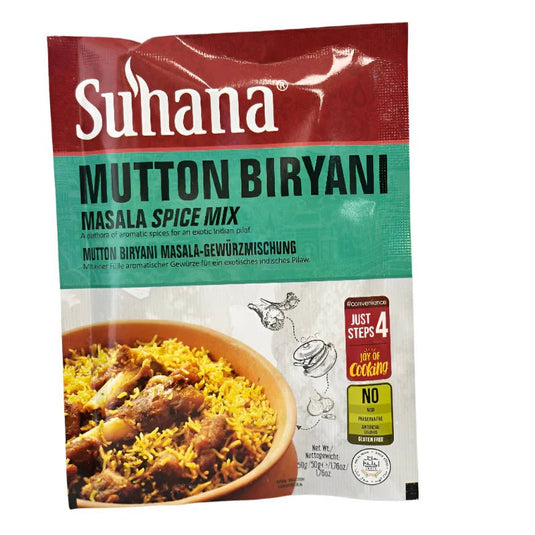 Suhana Mutton Biryani Masala Spice Mix 50g