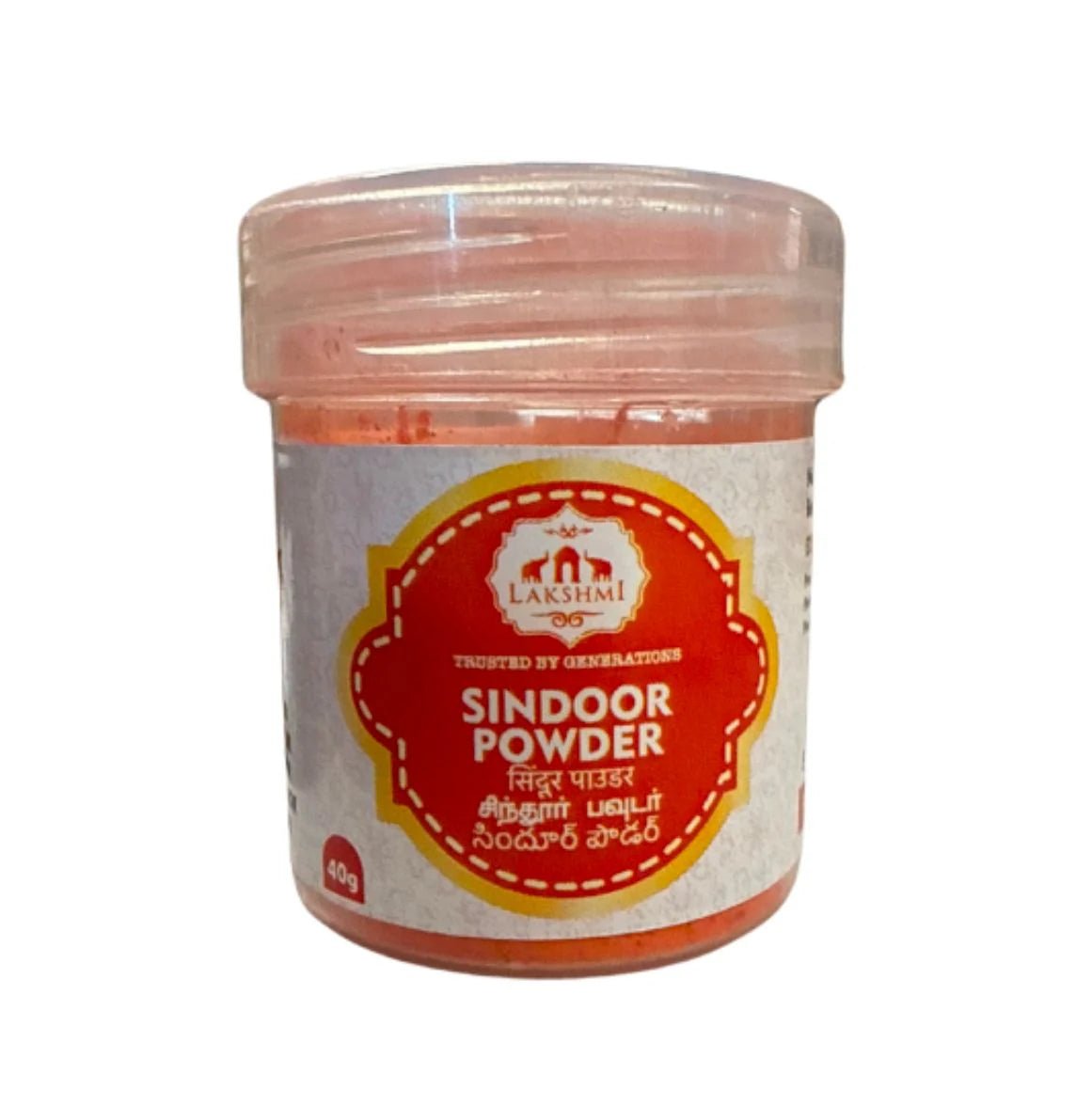 Lakshmi Sindoor powder Dark Red 40g