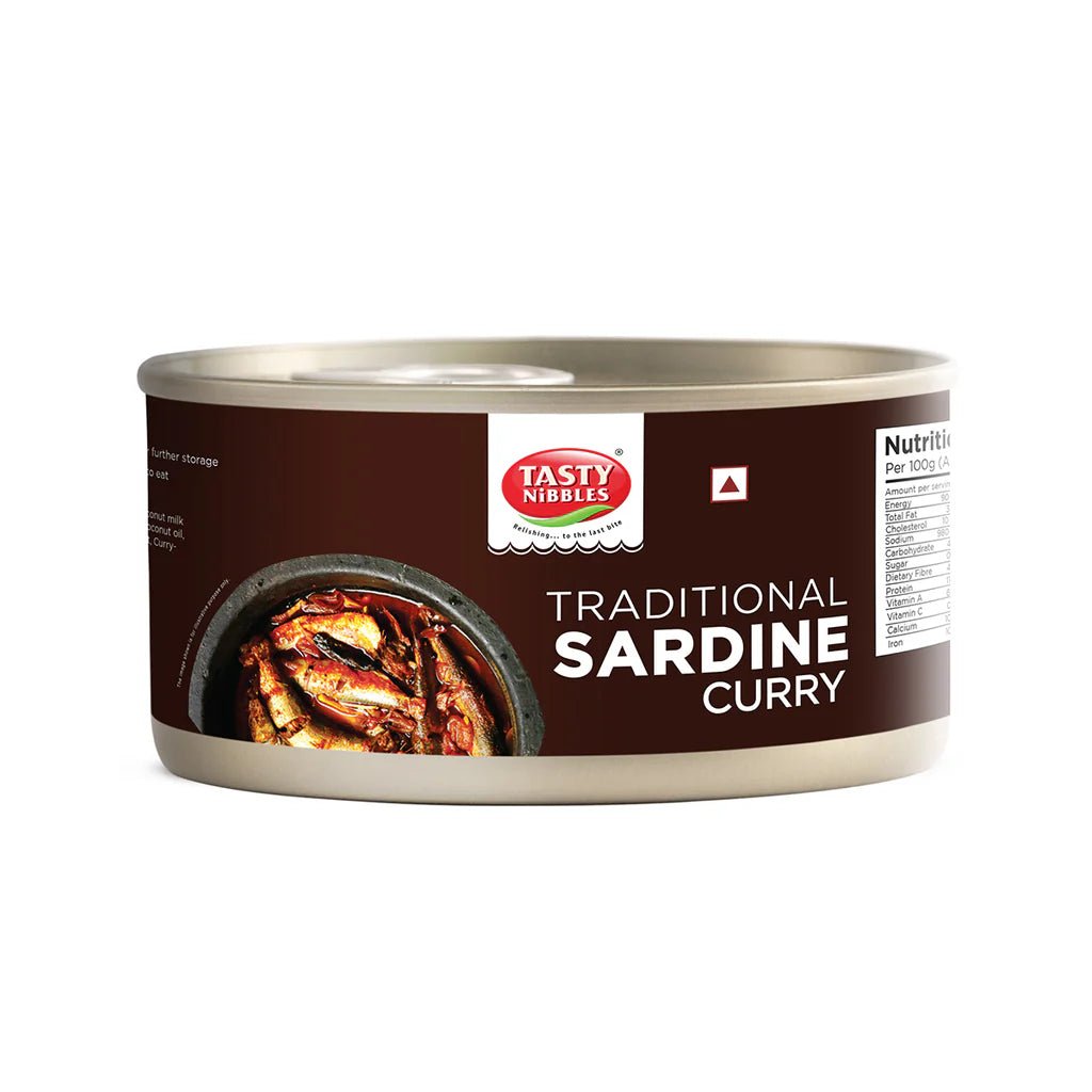 Tasty Nibbles Traditional Sardine Curry 185g