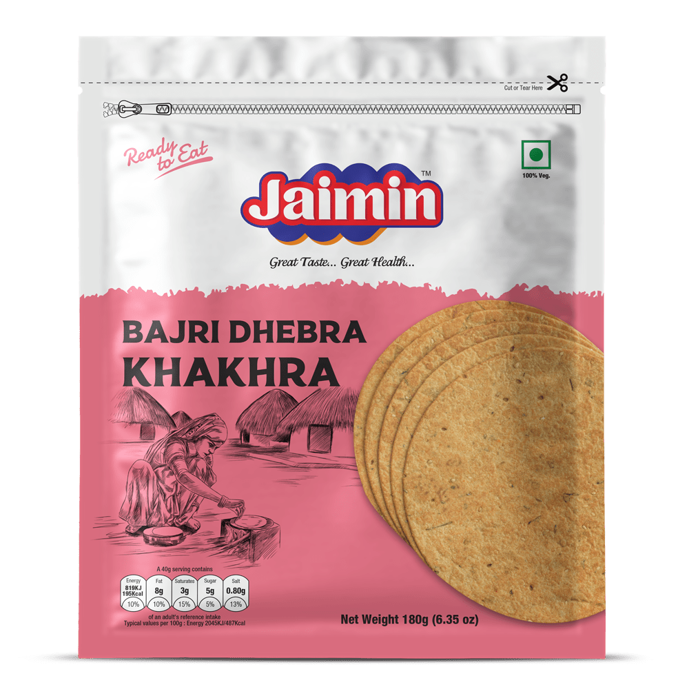 Jaimin Bajri Dhebra Khakhra 200g