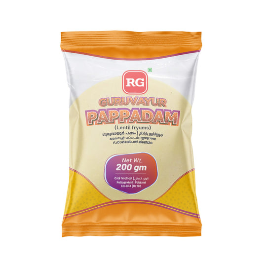 RG Guruvayur Pappadam 200g