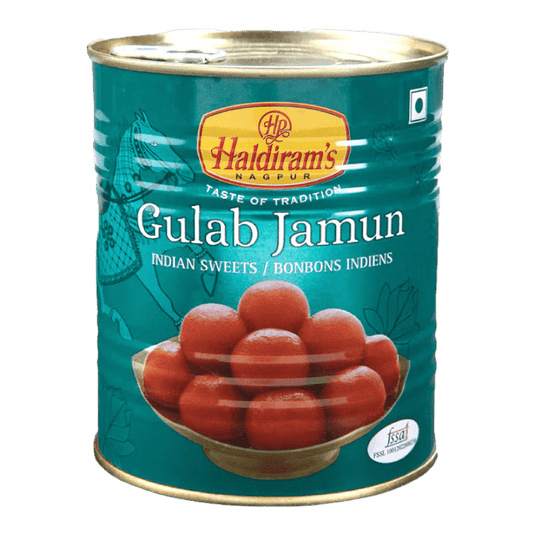 Haldiram’s Gulab Jamun 1kg Tin (Ready to Eat)