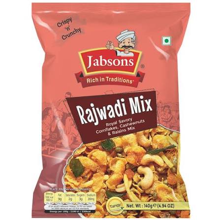 Jabsons Namkeen Rajwadi Mix 140g