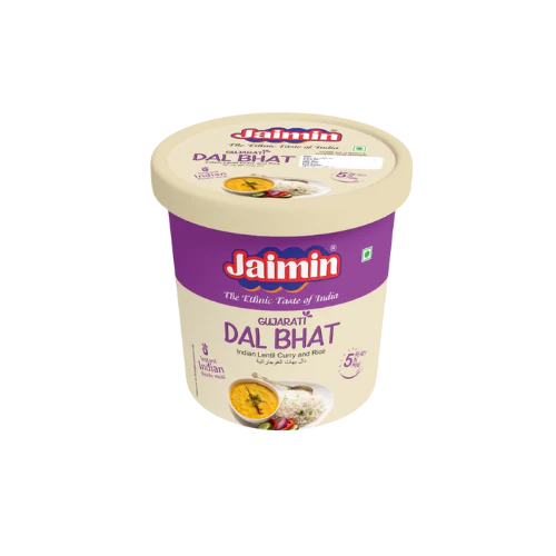 Jaimin Gujarati Dal Bhat( serve 2) instant ready meal