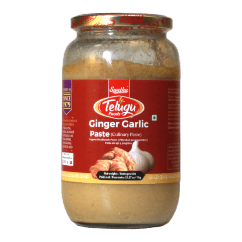 Telugu Foods Ingwer-Knoblauch-Paste 1kg