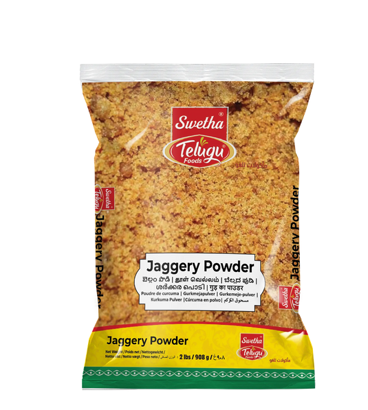 Telugu Foods Jaggery Powder (unrefined cane sugar) 500g