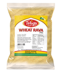 Telugu Foods Roasted Wheat Rava (fine) 1KG