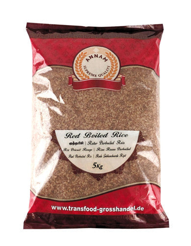 Annam Red Boiled Matta Rice 5kg – Organic Indian Grocery | Buy Online ...