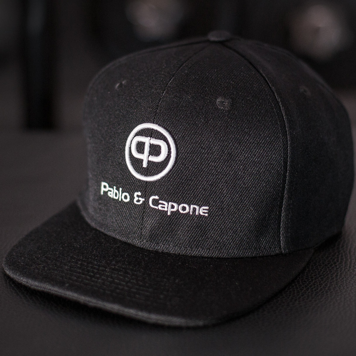 Snapback Cap - Black & White