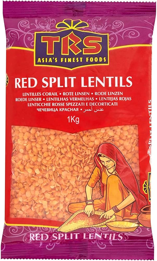 TRS Red Split Lentils / Masoor Dal 500g