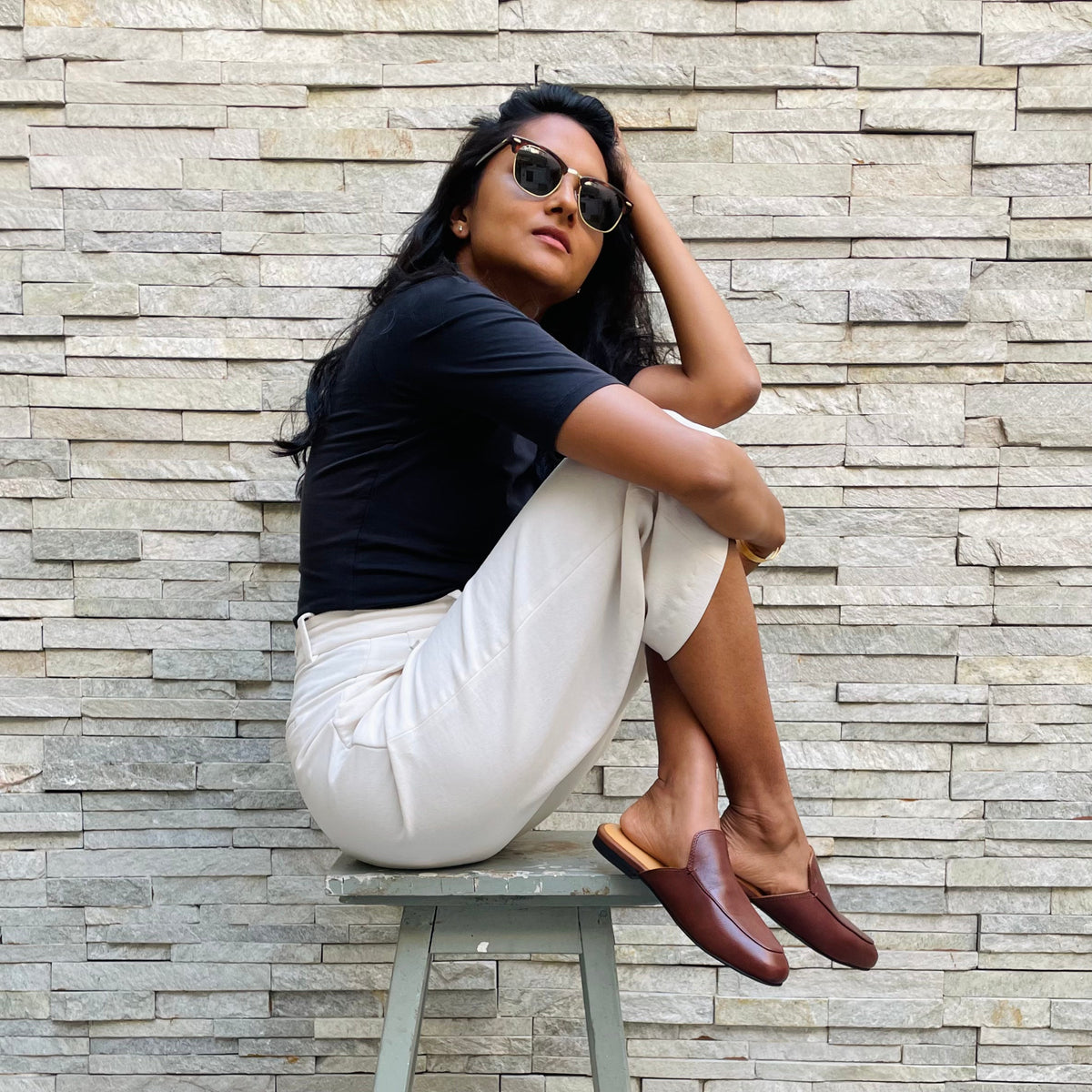 Chappal in Brown