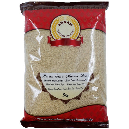 Annam Brown Sona Masoori Rice 5kg