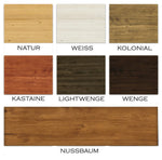 FRONTERA LEATHER Schubladen Massivholz Kommode
