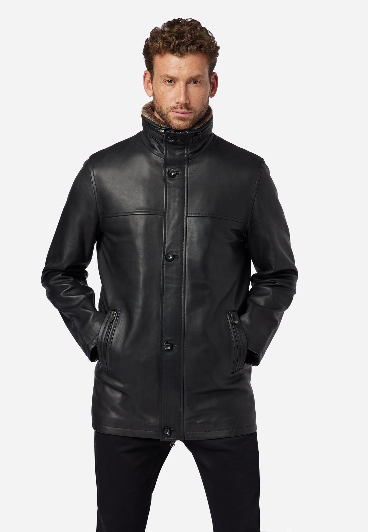 Herren Lederjacke Jemenez