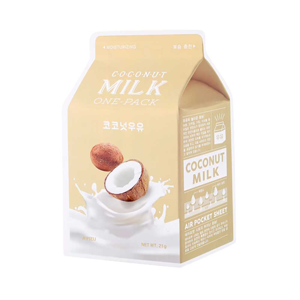 A'PIEU | Milk One-Pack Facemask - Coconut