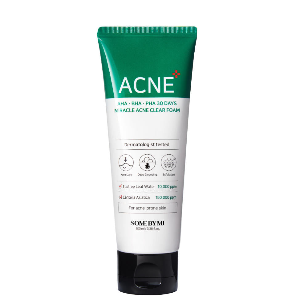 SOME BY MI | AHA-BHA-PHA 30 Days Miracle Acne Clear Foam - 100 ml