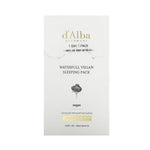 d'Alba | Waterfull Vegan Sleeping Pack – 4 ml x 12 Sachets