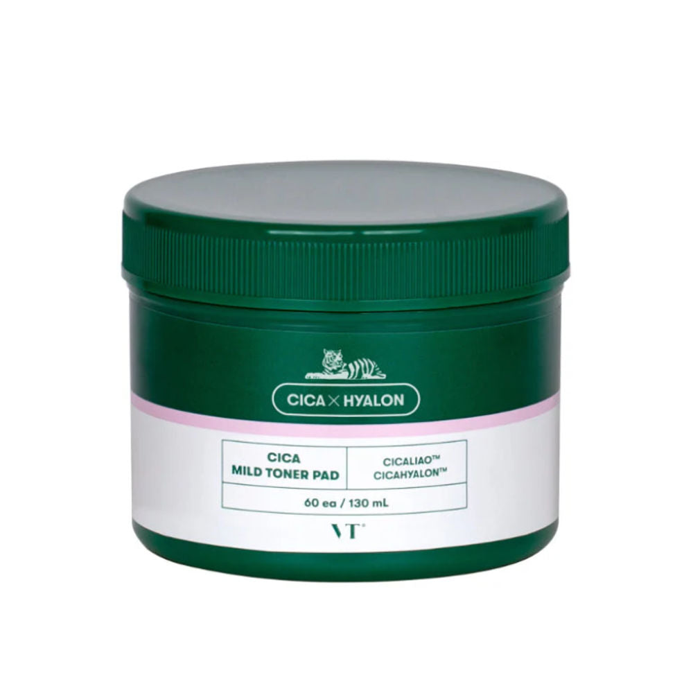 VT Cosmetics | Mild Toner Pad - 60 pads