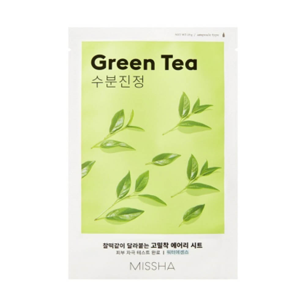 MISSHA Airy Fit Sheet Mask - Green Tea - 19 g