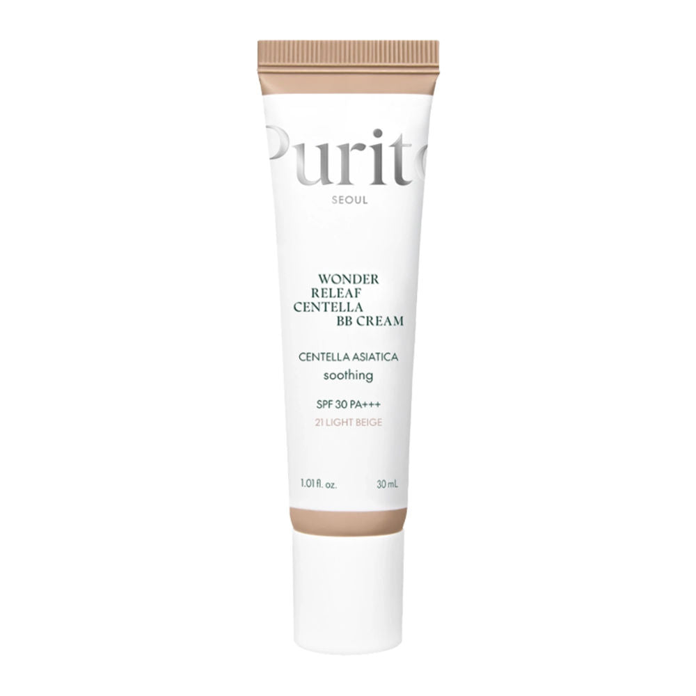 Purito | Wonder Releaf Centella BB Cream- #21 (Light Beige) - 30 ml