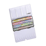LUKAS Aquarell 1862 Set Metallkasten (48 halbe Näpfchen)