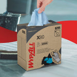 WypAll® X80 PowerClean - Zupfbox / Stahlblau - 5 Boxes  x 80 Sheets | Karton (5 Boxen)