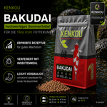 KENKOU® BAKUDAI Koifutter - 3 mm oder 6 mm schwimmend