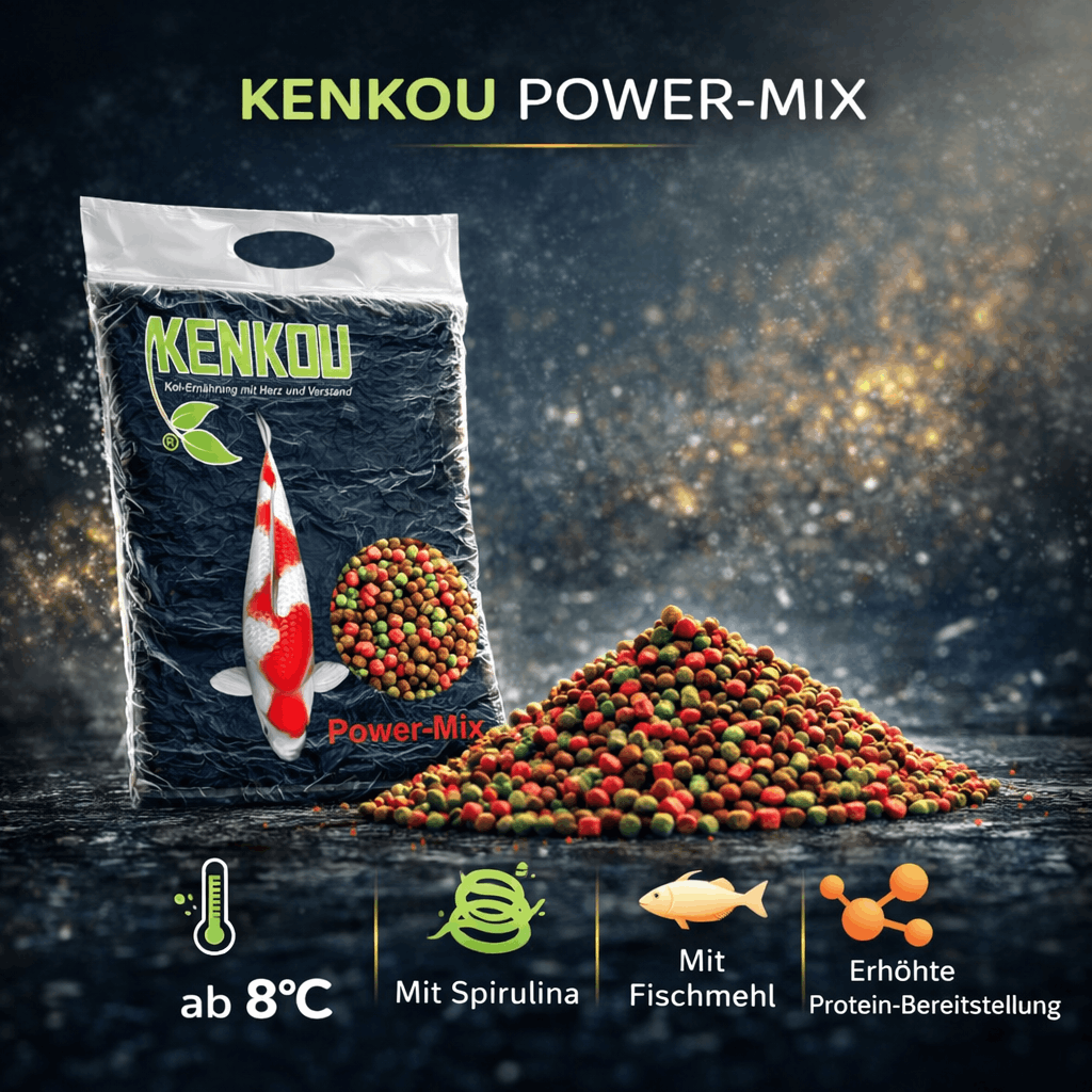 KENKOU® Power-Mix 6 mm schwimmende Pellets