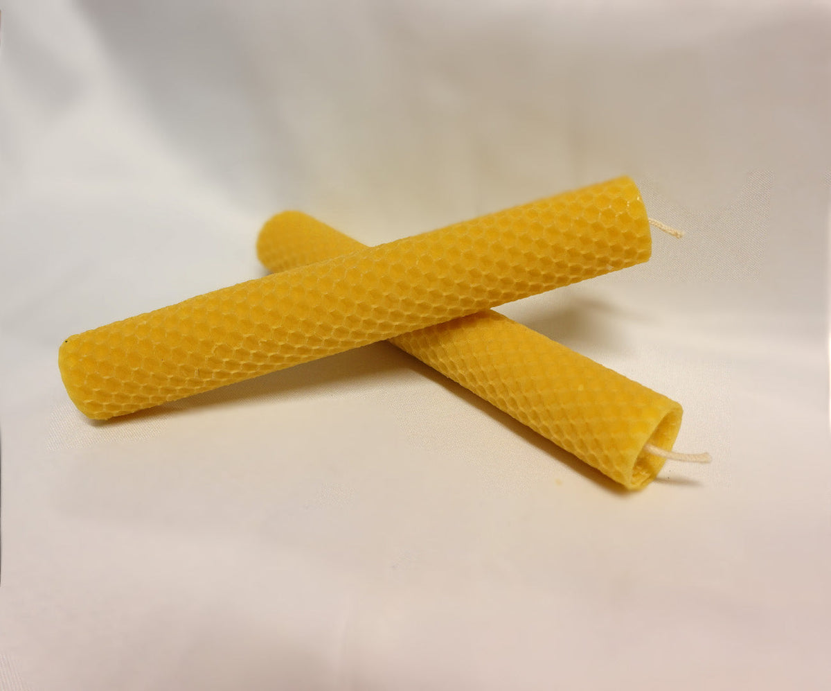 Gedrehte Bienenwachskerzen