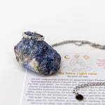 Kette mit Ring | silber | Be here right now