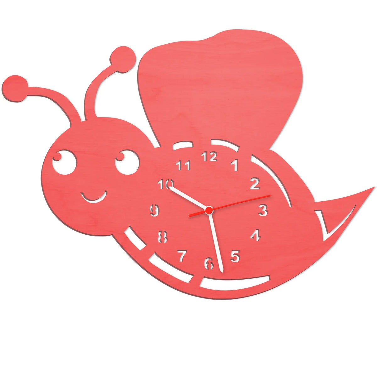 Kinder Wanduhr im Bienen Design