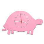Kinder Wanduhr im Schildkröten Design