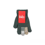 Kinder Winter Handschuhe » Kinderhandschuhe mit Tier Fingern » Fingerhandschuhe » teilweise mit Teddyfutter