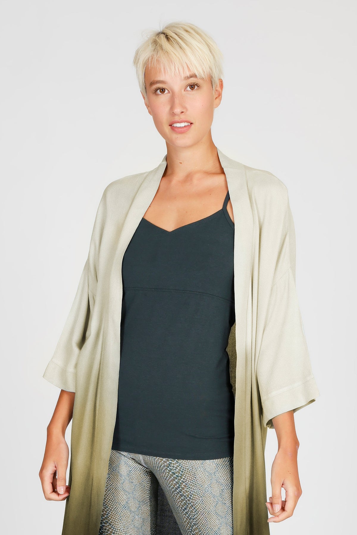 Kismet Kimono green shades