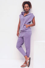 Sweater Hoodie - violet Namma Markt