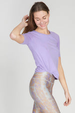 Love Top 3/4 Sleeve  violet